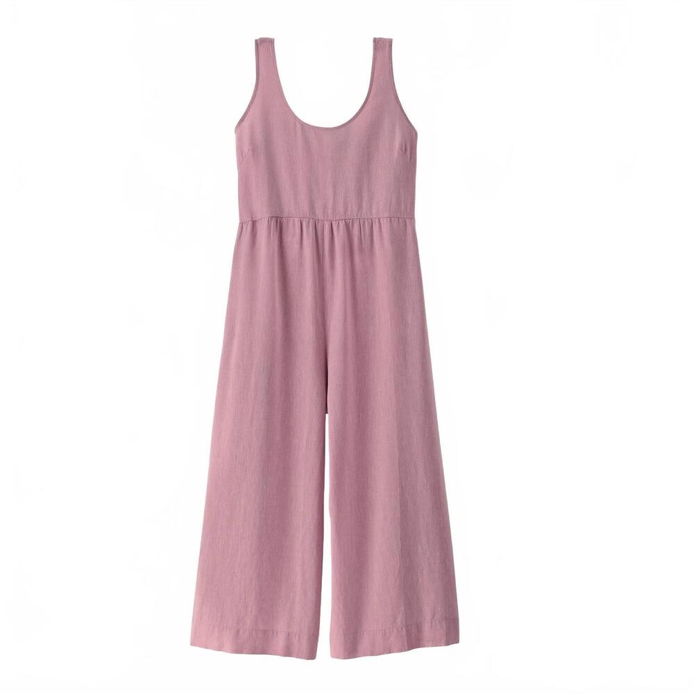 NEW PATAGONIA women's garden island jumpsuit in light violet
